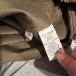 Ulla Johnson Marcelle Olive Cotton Twill Tunic Ruffle Dress 2 Photo 13