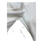 Christy Girl High Waist Pleated Tapered Pants Ivory 80s Vintage USA Women's 12 White Photo 3