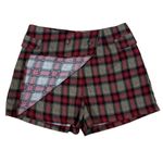 Milk and Honey  Plaid High Waisted Button Front Shorts Cottagecore Grunge Large Photo 1