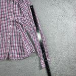 Orvis  Button Front Shirt Women 10 Plaid 100% Cotton Long Sleeve Casual Top Photo 2