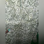 ZARA  Green Patterned Women's Dress size Large Photo 6