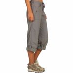 The North Face  Sonnet Gray Horizon Tempest Convertible Roll Tab Hiking Pants 10 Photo 1