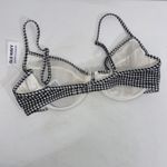 Old Navy  Black & White Gingham Bathing Suit Bikini Top Women’s Size Large NWT Photo 9