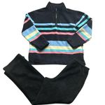 Catalina Vintage Striped Terrycloth Multicolor Tracksuit Size Medium Photo 0