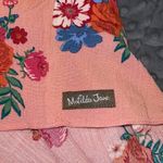 Matilda Jane  XS dress let’s go out pink floral v neck pockets not lined longslv Photo 6