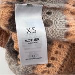 Mother The Mock Neck Scallop Alpaca Sweater Misty Mountain Sz XS Tan Photo 7