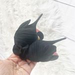 Christian Louboutin Barbara 100mm Women's Black Suede Peep Toe Heels Size 39 Photo 4