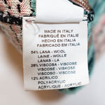 Missoni Wool Made In Italy Textured Knit Stretch Scoop Neck Pullover Sweater 2 Photo 2