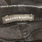 Brandy Melville Corduroy Mini Skirt in Navy Photo 3