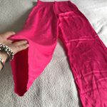 ZARA Pink Wide Leg Pants Photo 8