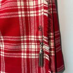 Highlander Handmade Kilt Authentic Woven Tartan Size 26 (12)Red and White Plaid Red Photo 6