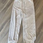 Wide leg maternity drawstring pants in oatmeal Size undefined Photo 2