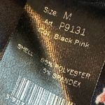 Arefeva Floral Print Dress Mock Neck Cropped Sleeve Flowy Size Medium Women's Black Photo 10