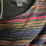 Perceptions NY Women size L Striped Sparkle Knee-Length Dress ACC-B Photo 6