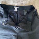 H&M Dark Grey Straight Slack Pants Photo 4