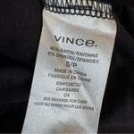 Vince  Side Slit Sleeveless Turtleneck Midi Dress Black Size S Photo 10