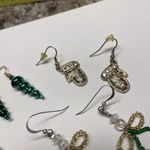 Lot Of 4 Costume Earrings Pierced Christmas Holiday Dangle Photo 9