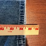 Rafaella VTG RF Rafaela Jean Jumper Women's Medium Zip Front Sleeveless V-Neck Denim Photo 12