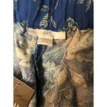 J Jill linen blend wrap blue ditzy floral skort. Elastic back waist band and tie Blue Size undefined Photo 6