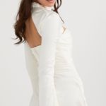 House Of CB Toira Satin Corset Minidress Graduation Dress Photo 1