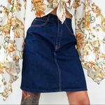 Vintage Gitano Denim Mini Skirt | Size S Blue Photo 2