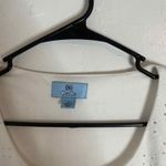 CeCe  Women's Size Small White‎ Ruffle Sleeve Eyelet Knit Top Photo 5