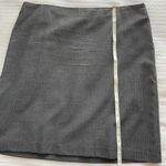 20W Wool Charcoal Pinstripe Pencil Skirt Photo 5