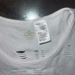 Alo Yoga  Vixen Muscle Tank In White Size Small Photo 5