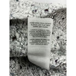 Garage Womans Pullover Sweater XS Gray Speckled Knit V Neck Long Sleeve Photo 4