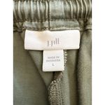 J. Jill Cargo Shorts Olive Green Drawstring Waist Pockets Hiking Women's Size L Size L Photo 1