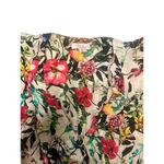 Parker 100% Silk Floral Constance Flutter- Blouson Dress Women Size S Photo 14