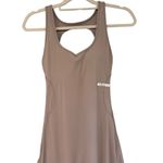 ACE Fitness Open Back Athletic Bodysuit, Taupe, Sz M Size M Photo 2
