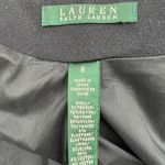 Lauren Ralph Lauren Ponte Knit Blazer Black Dark Romantic Preppy Soft Size 8 Photo 2