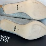 Badgley Mischka Collection Carrie Crystal Embellished Pump in Silver Glitter Photo 5