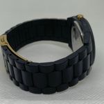 Anne Klein  women’s watch black tone 35mm quartz rhinestones plastic running Photo 3