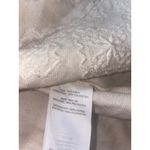 J.Crew  Womens‎ 100% Linen Embroidered Jacket Size 10 Ivory Top Photo 3