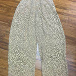 Ellen Tracy  Silk Wide Leg Pants Womens Size 8 High‎ Waist Patterned Trousers VTG Photo 0