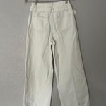 Closed Denim x-press cream high waisted wide leg belted stitch crease jeans 23 Photo 11