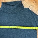 Retrology Gray With Orange Hem Longsleeve Turtleneck Sweater Size XL Photo 6
