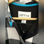 Orvis NWOT  Fleece Lined Flannel Size Medium Shirt Jacket Pockets‎ Snap Buttons Photo 1