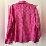 Ralph Lauren Lauren Pink Polka Dot Button Down Size Medium Photo 1
