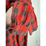 Denim & Supply Ralph Lauren  Long Sleeve Button Front Plaid Boyfriend Fit Large Photo 2