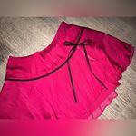 Urban Outfitters Outfitter Pink mini skirt with black ribbon detail Photo 3