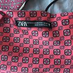 ZARA  Pink Bandana Scarf Top Photo 4