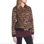 Trouve Jacket Size XS Women's Leopard Print Peplum Long Sleeve Shades Of Brown Photo 1