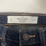 Abercrombie & Fitch Dark Wash Allover Rhinestone Skinny Jeans Photo 9