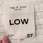 Rag and Bone White Dre Low Rise Denim Shorts Size 27 Photo 6