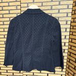 Ann Taylor Talbots Stretch Black Eyelet Blazer Size 2 Photo 1