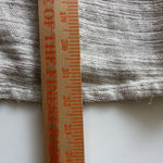 J.Jill  Women's Textured Button Front Jacket Beige‎ Rayon Linen Blend Medium Photo 6