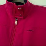 Ralph Lauren Lauren active by  Pink long sleeve Zip Athletic Jacket womens M Photo 1